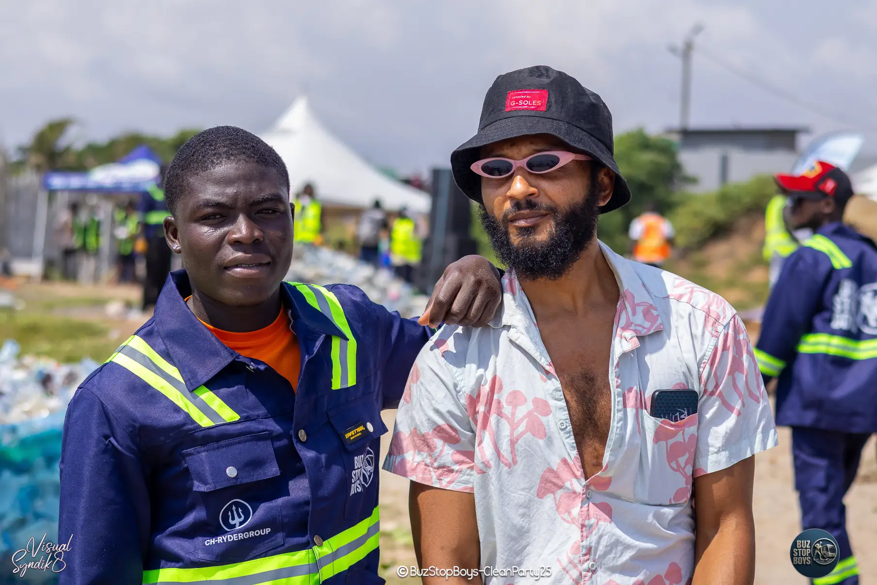 Buz Stop Boys volunteer team