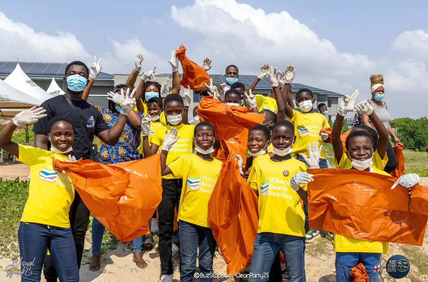 Buz Stop Boys community cleanup